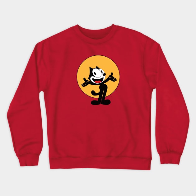 Introducing Felix the Cat Crewneck Sweatshirt by Red Ridge Designs